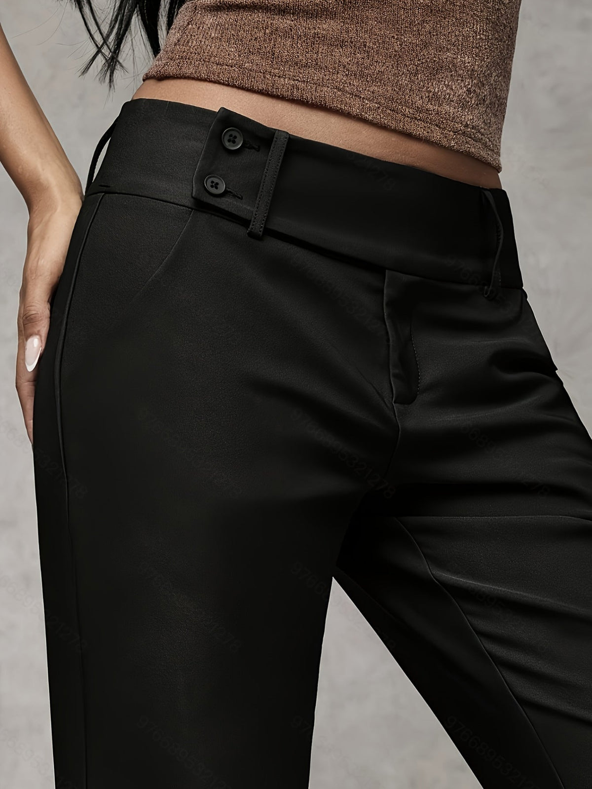 Fiorella | Pantalón ancho de tiro alto