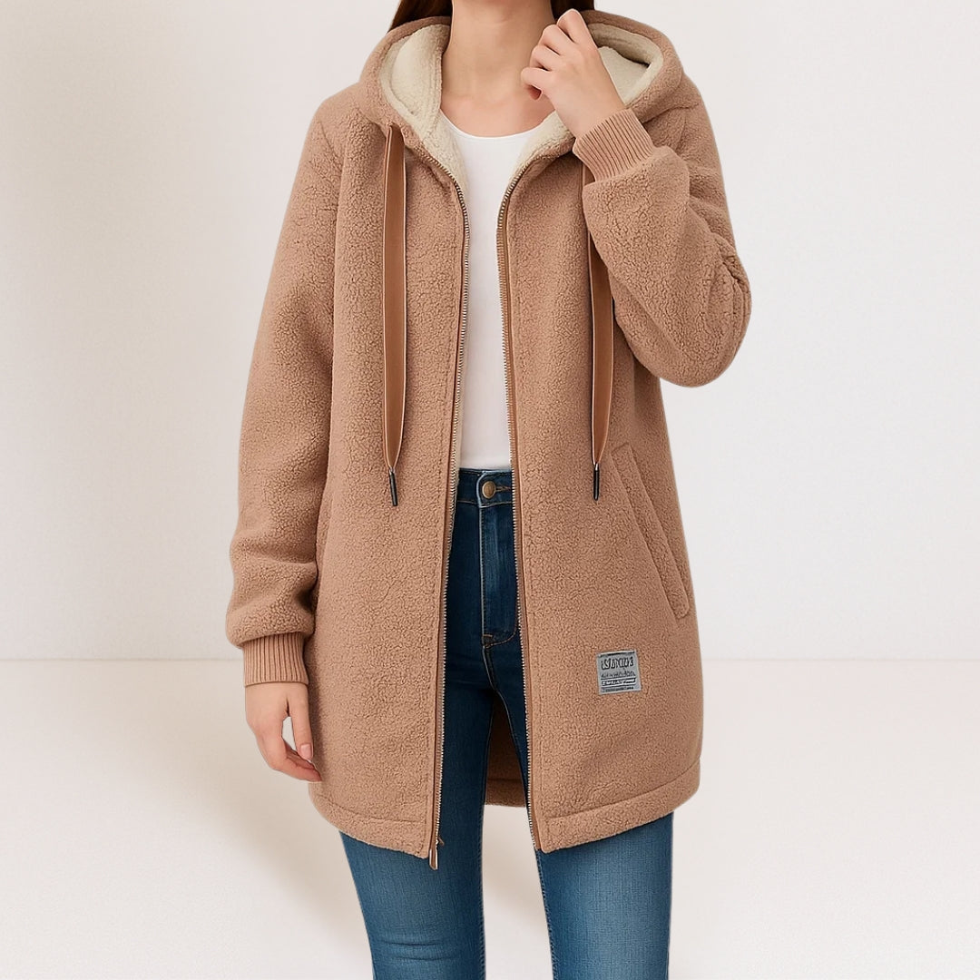 Marceline | Chaqueta Acogedora con Capucha