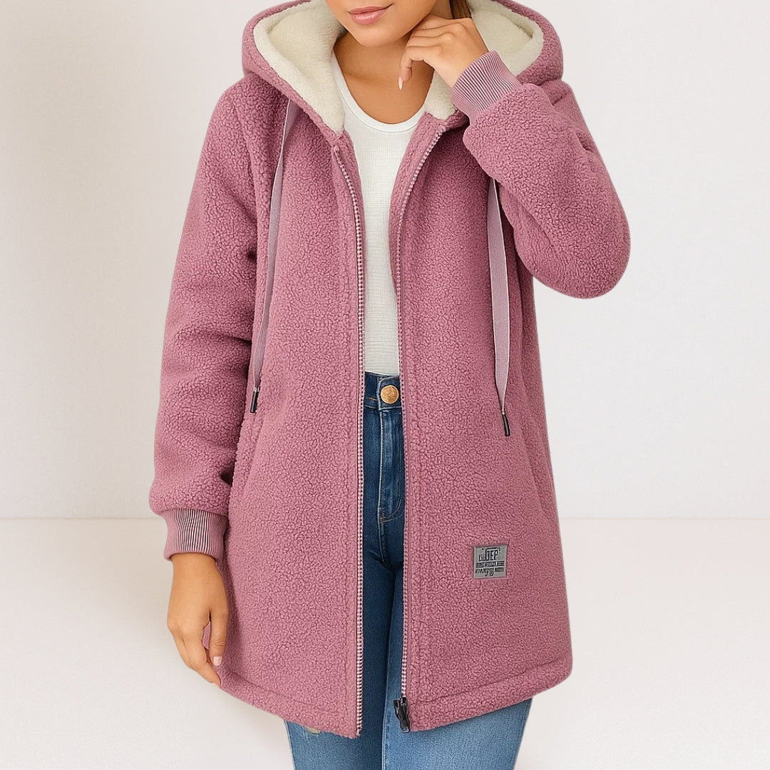 Marceline | Chaqueta Acogedora con Capucha