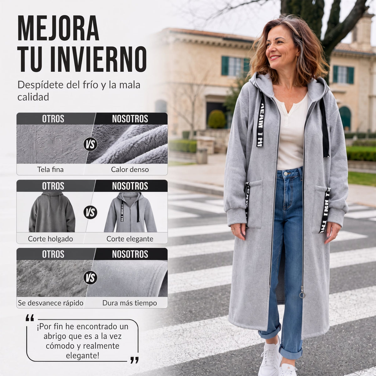Caqueta Extra-larga casual