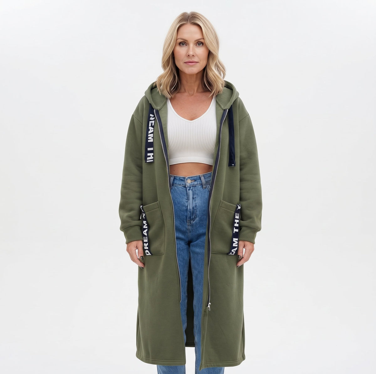 Caqueta Extra-larga casual