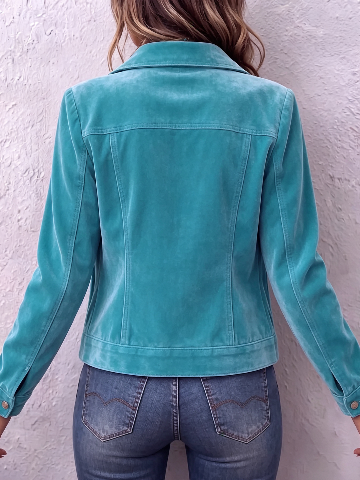 Chaqueta de terciopelo boho de inspiración vintage Diana